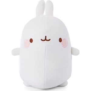 NICI 47751 Pluche dier Konijn Molang 80 cm - Knuffels voor meisjes, jongens en baby's - Knuffeldier om te knuffelen en te spelen - pluche dieren, wit