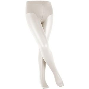 FALKE Pure Matt 30 DEN K TI transparents unis 1 paire, Collants Mixte enfant, Blanc (Off-White 2059), 152-164