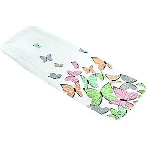 Kleine Wolke 4101148001 badmat Butterflies, katoen, 36 x 92 x 2 cm, kleurrijk