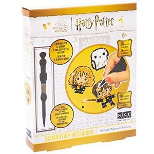 DIAMANTINY Harry Potter – assistent voor decoratie – kit voor het maken van mozaïekactiviteiten Crystal Art Diamond Painting 27 stickers om te versieren met edelstenen, code 21101