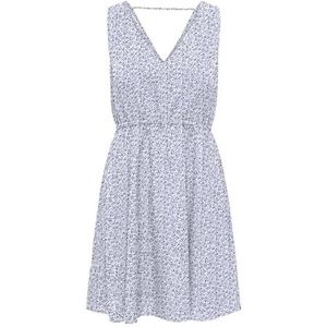 Onlnova Life Elite Sara AOP string jurk, marineblauw, S, Navy Blauw, S