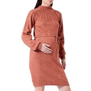 Supermom Copper Brown dames corduroy lange mouwen jurk N012, 40, Copper Brown – N012