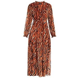 SIDONA Robe longue pour femme 19225462-SI01, orange, taille XS, Robe maxi, XS