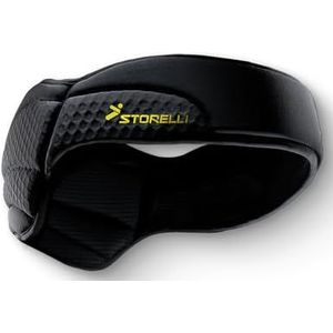 Storelli ExoShield Veiligheidshelm, sporthoofdband, voetbalhelm, zwart, maat 2