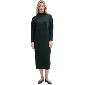 TOM TAILOR Robe pour femme, 14172 - Vert saphir foncé, 38