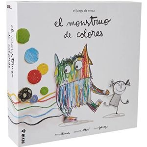 Devir - Het kleurrijke monster, gezelschapsspel voor kinderen, 4 jaar, gebaseerd op het offici�ële boek van Anna Pleines, plus 250 duizend verkochte exemplaren (BGMONSP)