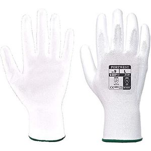 Portwest A129 Handschoenen van polyurethaan, binnenhandschoen, karton (480), maat L, wit
