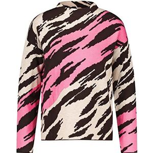 Gerry Weber sweater, dames, ecru/wit/paars/roze, 36, ecru/wit/paars/roze