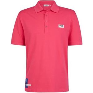 Fila Tutak Poloshirt voor heren, roze pauw