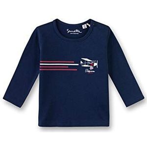 Sanetta Baby jongen T-shirt donkerblauw (5993), 62, donkerblauw (5993)