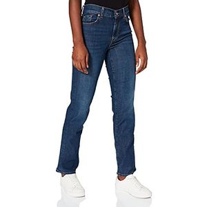 7 For All Mankind Straight Fit Kids Jeans to The Planet Betterment, Donkerblauw