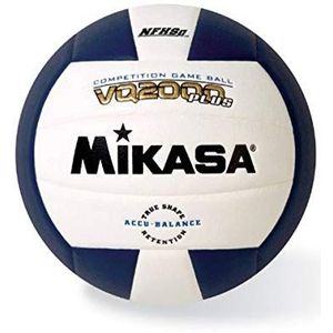 Mikasa VQ2000 Unisex Mikasa VQ2000 Micro Cell volleybal (marineblauw), VQ2000-NAV, Navy Blue, One Size