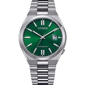 Citizen Tsuyosa Automatisch analoog herenhorloge, zilver., Armband