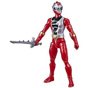 Power Rangers F2961 Dino Fury actiefiguur Ranger rood 30 cm