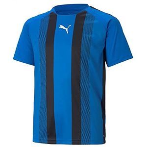 PUMA Teamliga T-shirt voor kinderen, gestreept jersey, uniseks