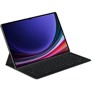 Samsung Book Slim Keyboard Cover beschermhoes met toetsenbord voor Galaxy Tab S9 Ultra, zwart
