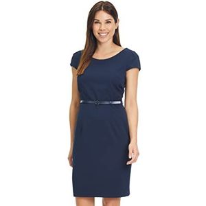 Betty & Co Korte jurk 1/2 mouwen dames, Blauw