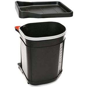 FRANKE | Sorter Mini Afvalscheiding Afvalemmer (121.0176.518) | Containers: 17,5 l | Kleur: Zwart