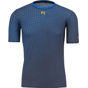 KARPOS Lavaredo Ultra JRS T-shirt pour homme, Espace extérieur/fanions indigo, S