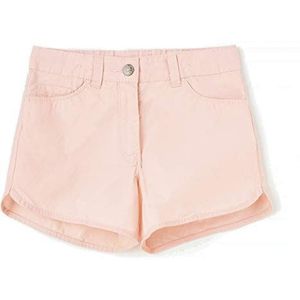 TEX - Effen shorts voor meisjes, licht koraal