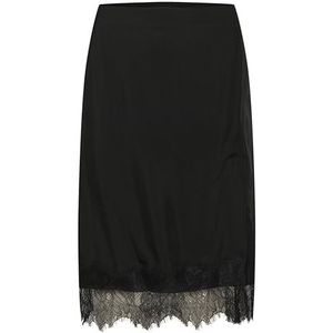 Part Two LaicaPW Female Regular fit Skirt, Noir, 38