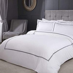 Emma Barclay Mayfair Beddengoedset voor super kingsize bed, grafiet, katoen, 50% polyester