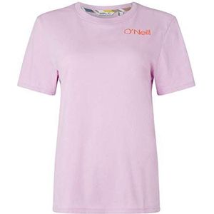 O'NEILL LW Selina Graphic Short Sleeve T-shirt voor dames, Paars (marge)