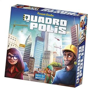 Quadropolis NL/FR - strategiespel - breidt je stad uit - voor de hele familie - Nederlands