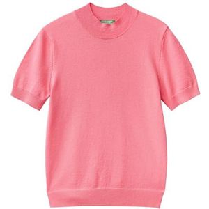 United Colors of Benetton Onderhemd M/M 1035d201w Sweater Dames (1 stuk), Roze 74 W