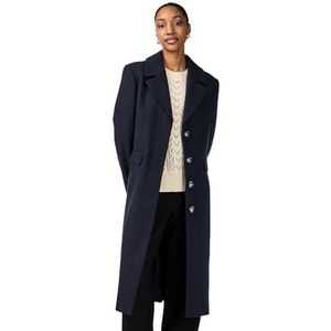 Y.A.S Yaslima Ls Coat S. Noos Damesjas, Marineblauwe blazer, details: effen