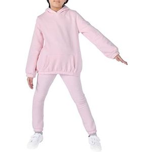 M17 1728 Kgtop1397, sweatshirt met capuchon, voor meisjes en meisjes, roze, 5-6 jaar, roze, 5-6 jaar, Roze