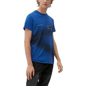 Q/S by s.Oliver T-shirt à manches courtes pour homme, bleu, S