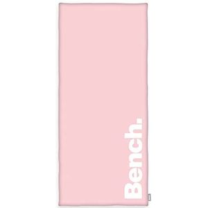 Bench Strandhanddoek, velours, roze, 80 x 180 cm