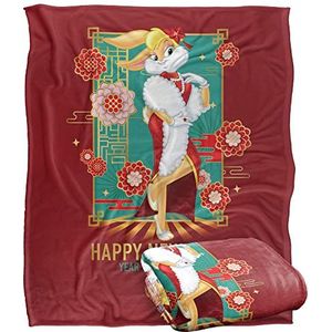 LOONEY TUNES Couverture soyeuse super douce 152 x 127 cm