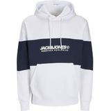 Jack&jones - Jjelegacy Blocking Sweat Hood Noos - Heren - Sweaters