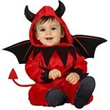 FIESTAS GUIRCA Kleine duivelskostuum voor baby's van 18 tot 24 maanden