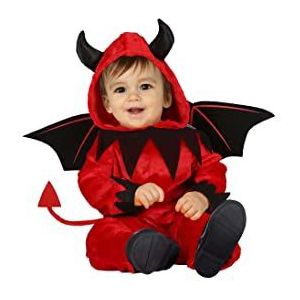 FIESTAS GUIRCA Kleine duivelskostuum voor baby's van 18 tot 24 maanden