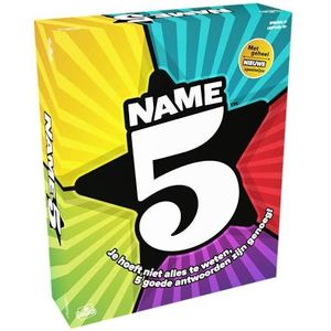 Name 5 - Bordspel: Geschikt voor 2+ spelers vanaf 12 jaar | Goliath Toys