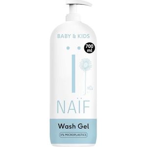 Naïf - XXL Reinigende Wasgel Pompfles - Baby's & Kinderen - 700ml