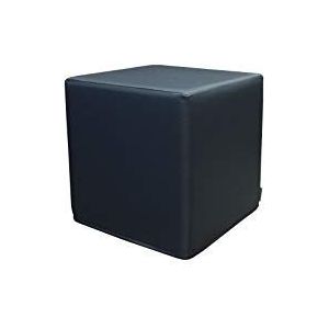 PanQube Zitzak Verona 30 Ottomaanse Footstool Seat for Children Crafit Kruk, 30 x 30 x 30 cm