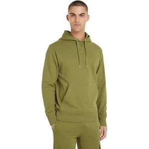 Calvin Klein Jeans Badge Hoodie J30j323430 Heren Hoodie (1 stuk), Groen (Dark Juniper)