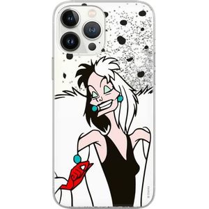 ERT GROUP Mobiele telefoon beschermhoes voor Apple iPhone 12 Pro Max Origineel en officieel Disney-gelicentieerd product, motief Cruella 004, met glittereffect