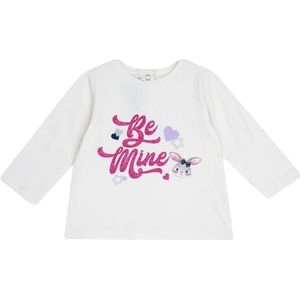Chicco Lunghe T-shirt met manchet voor babymeisjes (1 stuk), Wit (4)