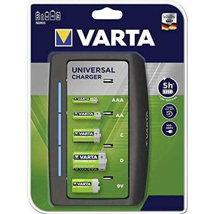 Batterij oplader Varta Universeel exclusief batterijen