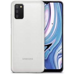 BABACO Premium Clear mobiele telefoonhoes voor Samsung A03S perfect aangepast aan de vorm van de mobiele telefoon, TPU kristallen hoes