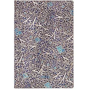 Paperblanks Flexis dagboek, 12 maanden, zachte kaft, 2024, granaatappel in turquoise, landschap, mini (95 × 140 mm)