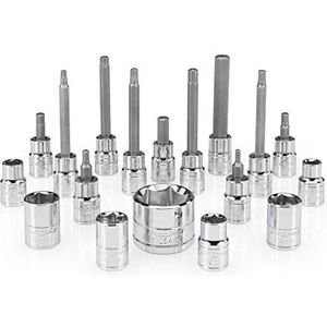 Park Tool SBET SBS-1.2 SOCKET EN BIT SET 3/8 inch, zwart, één maat