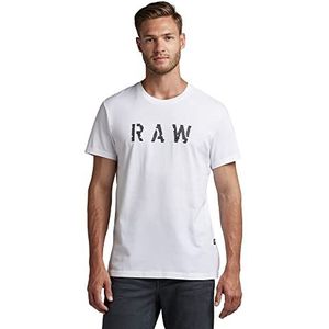 G-STAR RAW Graphic 2 Pack heren T-shirt, meerkleurig (Dk Black/White 336-8746), M, meerkleurig (Dk Black/White 336-8746)