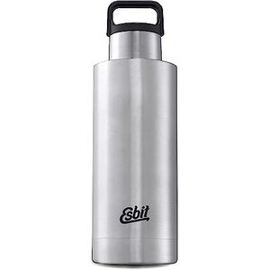 Esbit Sculptor Thermosfles - 750ml - Mat Zilver - Lusdop - Lekvrij