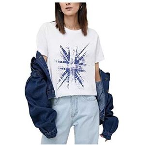 Pepe Jeans dames t-shirt, Wit.